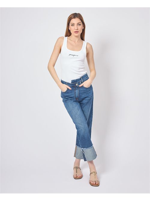 Jean femme Alessia Santi avec fermeture asymétrique ALESSIA SANTI | 511SD2600400